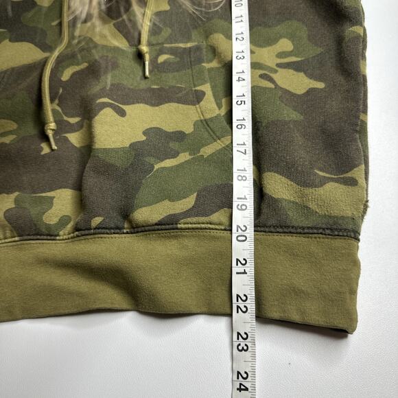 Obey Worldwide Mens Small Quarter Zip Hoodie Camo Pockets Embroidered Streetwear - Picture 11 of 12
